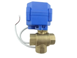 Generic for 3 way DN15(reduce port) motorized ball valve , electric ball valve( T Port ), motorized valve, MS-3-15-12V-T-R01-1 Generic for 3 way DN15(reduce port) motorized ball valve , electric ball valve( T Port ), motorized valve, MS-3-15-12V-T-R01-1