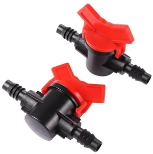 Generic for 3/8 Inch Hose Valve Barbed Straight-through Balve two-way Valve Ball Valve shut-off Valve For 8mm/11mm Hose Pipe Fittings 1 Pc Generic for 3/8 Inch Hose Valve Barbed Straight-through Balve two-way Valve Ball Valve shut-off Valve For 8mm/11mm Hose Pipe Fittings 1 Pc
