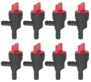 Generic for 8Pcs 1/4in Fuel Cut Off Valve 90 Degree Shut Off Valve Straight Gas Valve for for Oregon for MTD for Generic for 8Pcs 1/4in Fuel Cut Off Valve 90 Degree Shut Off Valve Straight Gas Valve for for Oregon for MTD for