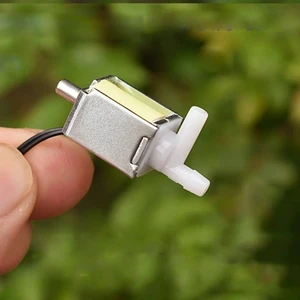Generic for 1.5W Micro Solenoid Valve 2-position 3-way DC 5V 6V Mini 10mm Electromagnetic Valve Electrically Controlled Air Valve Switch Generic for 1.5W Micro Solenoid Valve 2-position 3-way DC 5V 6V Mini 10mm Electromagnetic Valve Electrically Controlled Air Valve Switch