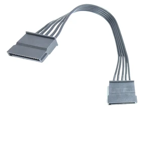 For SATA Female to Adapter Power Extension Cable for PC Chassis Motherboard Charger Supply Black 20cm For SATA Female to Adapter Power Extension Cable for PC Chassis Motherboard Charger Supply Black 20cm