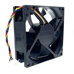 For 80mm 8025 12V PWM Cooling Fan, PVA080G12Q DVH85-A01 80X80X25mm 59CFM 4Wire 4Pin Cooler for Server Inverter Computer For 80mm 8025 12V PWM Cooling Fan, PVA080G12Q DVH85-A01 80X80X25mm 59CFM 4Wire 4Pin Cooler for Server Inverter Computer