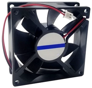 For JF0825B2UR-R DC 24V 0.21A 2-Wire 80x80x25mm Server Cooler Fan