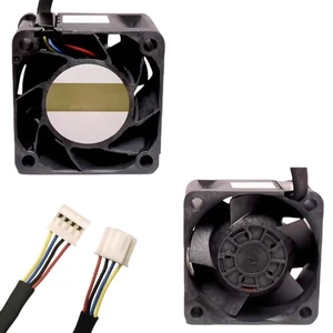 For 33000RPM RC Booster Fan DBPU0428B2U 40x40x28mm 12V 3.5A 42W Server Cooling Fan Dual Ball Bearing PWM Tacho for 1U PSU Network For 33000RPM RC Booster Fan DBPU0428B2U 40x40x28mm 12V 3.5A 42W Server Cooling Fan Dual Ball Bearing PWM Tacho for 1U PSU Network