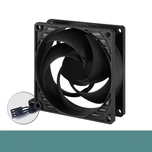 For P8 - 80mm Case Fan, Pressure-Optimised, quiet motor, Fluid Dynamic Bearing, Speed: 3000 RPM Fixed Speed, 3-Pin Connector For P8 - 80mm Case Fan, Pressure-Optimised, quiet motor, Fluid Dynamic Bearing, Speed: 3000 RPM Fixed Speed, 3-Pin Connector