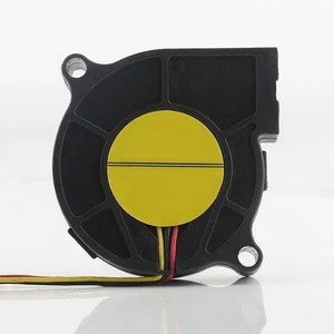 For 5V 24V 48V DC12V 0.14A AC EC 5015 5CM 50X50X15MM Three-wire Silent server Projector D05F-12PH 11B cooling fan