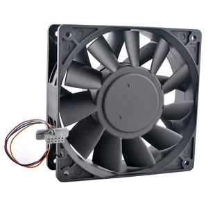 For PFC1212DE 12cm Dual Ball Bearing High-Speed Cooling Fan DC12V 4.80A 5500rpm for Supercomputer Cabinet 120x120x38mm