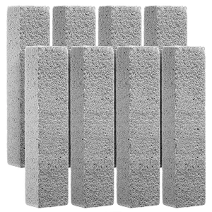 8 Pack Pumice Stone Toilet Bowl Cleaner for Hard Water Rings | Scouring Bars Remove Mineral Buildup, Limescale and Rust from Toilets, Sinks, Bathtubs, Grills and Pool Tile 8 Pack Pumice Stone Toilet Bowl Cleaner for Hard Water Rings | Scouring Bars Remove Mineral Buildup, Limescale and Rust from Toilets, Sinks, Bathtubs, Grills and Pool Tile