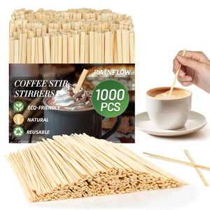 1000PCS Coffee Stirrers - Coffee Stir Sticks 5.5 Inch | Wooden Stir Sticks, Sip Stirrers for Hot Drink, Beverage, Tea, Cocktails, Party Drinks, Coffee Bar & Swizzle Sticks 1000PCS Coffee Stirrers - Coffee Stir Sticks 5.5 Inch | Wooden Stir Sticks, Sip Stirrers for Hot Drink, Beverage, Tea, Cocktails, Party Drinks, Coffee Bar & Swizzle Sticks
