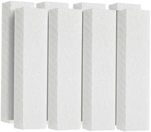 8 Pack Pumice Stone for Toilet Bowl Cleaning, Scouring Stick Remove Hard Water Rings, Calcium Buildup and Rust, Pumice Cleaning Bar for Tile Bath-tub 8 Pack Pumice Stone for Toilet Bowl Cleaning, Scouring Stick Remove Hard Water Rings, Calcium Buildup and Rust, Pumice Cleaning Bar for Tile Bath-tub