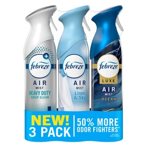 New & Improved Air Mist Scent Mix, Air Freshener, Home and Kitchen Essentials, Odor Fighting Room Spray, 8.1 oz bottle, 3 Count New & Improved Air Mist Scent Mix, Air Freshener, Home and Kitchen Essentials, Odor Fighting Room Spray, 8.1 oz bottle, 3 Count