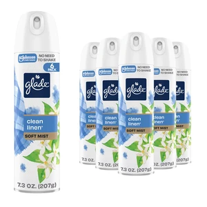 Air Freshener Room Spray, Clean Linen Scent, Odor Fighting to Deliver Long Lasting Freshness, 7.3 Oz, 6 Count Air Freshener Room Spray, Clean Linen Scent, Odor Fighting to Deliver Long Lasting Freshness, 7.3 Oz, 6 Count