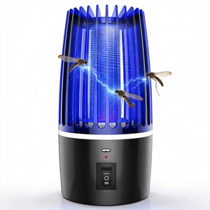 Rechargeable Mosquito Zapper, 3500V Electric Bug Zapper with UV Light Attraction, 2000mAh USB Powered Insect Trap for Bedroom Kitchen Patio Indoor Outdoor Use Rechargeable Mosquito Zapper, 3500V Electric Bug Zapper with UV Light Attraction, 2000mAh USB Powered Insect Trap for Bedroom Kitchen Patio Indoor Outdoor Use