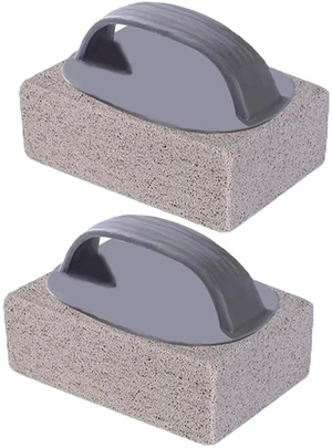 Hand-Held Pools Pumice Stone, 2 PCS Pumice Stone for Cleaning, Pool Cleaning Block with Handle, Pool Pumice Stone for Swimming Pools Spa Cleaning Tiles Hand-Held Pools Pumice Stone, 2 PCS Pumice Stone for Cleaning, Pool Cleaning Block with Handle, Pool Pumice Stone for Swimming Pools Spa Cleaning Tiles