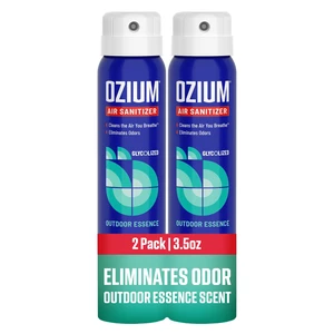 3.5 Oz. Air Sanitizer and Odor Eliminator Spray | For Homes Cars, Offices and More, Outdoor Essence Scent, 2 Pack 3.5 Oz. Air Sanitizer and Odor Eliminator Spray | For Homes Cars, Offices and More, Outdoor Essence Scent, 2 Pack