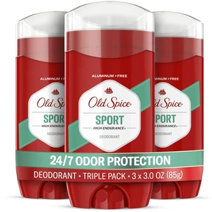Deodorant for Men, Aluminum Free, Sport Scent, 3.0 oz Pack of 3 | 24/7 Odor Protection | 24/7 Freshness & Long-Lasting Scent | Goes on Clean | Citrus & Amber Notes | High Endurance Collection Deodorant for Men, Aluminum Free, Sport Scent, 3.0 oz Pack of 3 | 24/7 Odor Protection | 24/7 Freshness & Long-Lasting Scent | Goes on Clean | Citrus & Amber Notes | High Endurance Collection