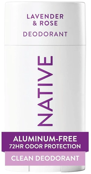Aluminum-Free Clean Deodorant with Natural Derived Ingredients, 72HR odor control | Deodorant for Women and Men, With Baking Soda, Coconut Oil, Shea Butter | Lavender & Rose