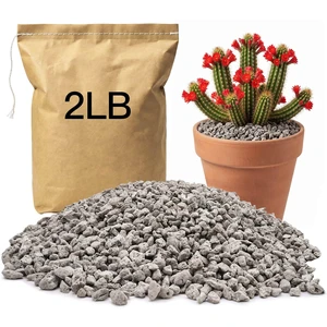 1/4" 2LB Pumice for Plants Indoor, Succulent, Cactus, Landscaping | Horticultural Pumice for Bonsai Mix Soil Amendments, Natural Drainage Rocks for Potted Plants, Orchid, Small Stone for Garden 1/4" 2LB Pumice for Plants Indoor, Succulent, Cactus, Landscaping | Horticultural Pumice for Bonsai Mix Soil Amendments, Natural Drainage Rocks for Potted Plants, Orchid, Small Stone for Garden