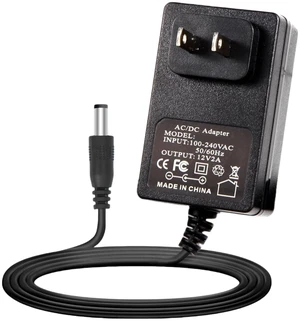 12V2A Adapter Power Cord Compatible with RESTECK, Vellax, Medcursor, Mirakel, InvoSpa Shiatsu Back Shoulder & Neck Massager AC/DC Adapter Class 2 Power Supply Charger Cable 12V2A Adapter Power Cord Compatible with RESTECK, Vellax, Medcursor, Mirakel, InvoSpa Shiatsu Back Shoulder & Neck Massager AC/DC Adapter Class 2 Power Supply Charger Cable