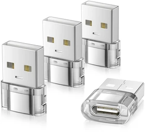 for New iPhone 18 Pro Max Car Charger,USB to USB C Adapter 4 Pack | Type C Female to A Male Converter for Apple Air 17 16 15 14 Plus,Apple Watch 11 10 9,Airpods 5 4,iPad 8 Mini 6 7,Samsung S26 for New iPhone 18 Pro Max Car Charger,USB to USB C Adapter 4 Pack | Type C Female to A Male Converter for Apple Air 17 16 15 14 Plus,Apple Watch 11 10 9,Airpods 5 4,iPad 8 Mini 6 7,Samsung S26