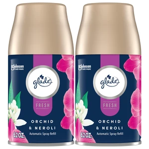 Automatic Spray Refill, Air Freshener for Home and Bathroom, Orchid Blossom, Fresh Collection, 6.2 Oz, 2 Count Automatic Spray Refill, Air Freshener for Home and Bathroom, Orchid Blossom, Fresh Collection, 6.2 Oz, 2 Count