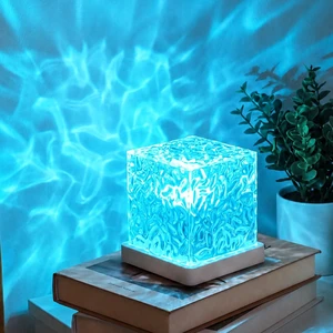 Projector,16 Color Shower Lamp with Remote for Bedroom & Room Decor | Ambient Lighting with Dimmer, Night Light Projector with Dynamic Ripple Effect, Mood Lighting for Bathroom Bedroom Home Decor