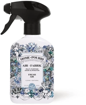 Air + Fabric Odor Freshener Spray, Fresh Air, 11 Fl Oz | Multi-Purpose Room Deodorizer with Essential Oils, for Carpets, Couches, Bedding & Curtains, Up to 570 Uses Air + Fabric Odor Freshener Spray, Fresh Air, 11 Fl Oz | Multi-Purpose Room Deodorizer with Essential Oils, for Carpets, Couches, Bedding & Curtains, Up to 570 Uses