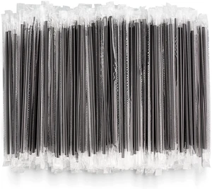 Individually Wrapped Coffee Stirrers 1000 Pack, Black 5.75-Inch Disposable Plastic Drinking Sip Stir Sticks for Cocktails, Bulk pack Individually Wrapped Coffee Stirrers 1000 Pack, Black 5.75-Inch Disposable Plastic Drinking Sip Stir Sticks for Cocktails, Bulk pack