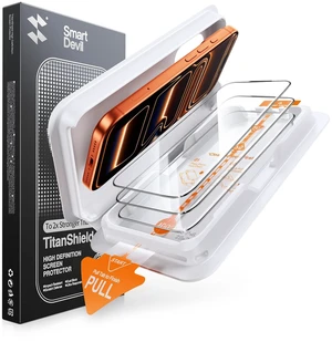 3 Pack Tempered Glass for iPhone 17 Pro Screen Protector | 2X Impact Resistance, 9H Tempered Glass, Optical Clear, Anti-Fingerprint, SmartPull Box Auto Dust Removal & Bubble-Free 3 Pack Tempered Glass for iPhone 17 Pro Screen Protector | 2X Impact Resistance, 9H Tempered Glass, Optical Clear, Anti-Fingerprint, SmartPull Box Auto Dust Removal & Bubble-Free
