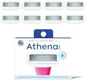 Women's Razor Blade Refills, 5-Blade Cartridges, 8 Count | Shea Butter & Hyaluronic Acid Infused Stainless Steel Razors for Women , Great for Sensitive Skin , 8-Pack Refill Women's Razor Blade Refills, 5-Blade Cartridges, 8 Count | Shea Butter & Hyaluronic Acid Infused Stainless Steel Razors for Women , Great for Sensitive Skin , 8-Pack Refill