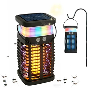 Solar Bug Zapper Indoor Outdoor, Rechargeable Portable Mosquito Zapper with RGB Light & Reading Lamp, Waterproof Electric Fly & Flying Insect Trap for Home, Patio, Backyard, Camping Solar Bug Zapper Indoor Outdoor, Rechargeable Portable Mosquito Zapper with RGB Light & Reading Lamp, Waterproof Electric Fly & Flying Insect Trap for Home, Patio, Backyard, Camping