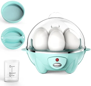 Egg Cooker,Rapid 7 Eggs Boiler with Auto Shut-off-Green | Auto Shut-off, Poacher & Omelette Maker, Stainless Steel Heating Plate, for Soft Medium Hard Boiled Eggs Egg Cooker,Rapid 7 Eggs Boiler with Auto Shut-off-Green | Auto Shut-off, Poacher & Omelette Maker, Stainless Steel Heating Plate, for Soft Medium Hard Boiled Eggs