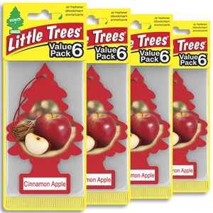 Car Air Freshener | Hanging Tree Provides Long Lasting Scent for Auto and Home | 24 Air Fresheners |Cinnamon Apple Car Air Freshener | Hanging Tree Provides Long Lasting Scent for Auto and Home | 24 Air Fresheners |Cinnamon Apple