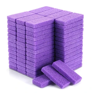 160 Pcs 3.15" Foot Pumice Stone, Purple Disposable Callus Buffer for Feet | 160 Pack, 3.15x1.38x0.47 Inch, PU Material, Purple, Disposable, Single Use, for Salon Spa Home Pedicure Foot Care 160 Pcs 3.15" Foot Pumice Stone, Purple Disposable Callus Buffer for Feet | 160 Pack, 3.15x1.38x0.47 Inch, PU Material, Purple, Disposable, Single Use, for Salon Spa Home Pedicure Foot Care