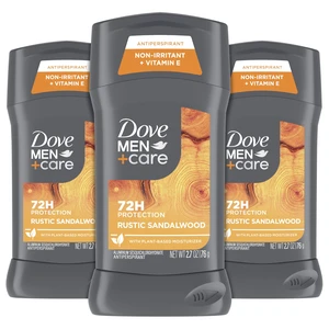 Antiperspirant 3 Pack 2.7oz | Rustic Sandalwood Deodorant for Men