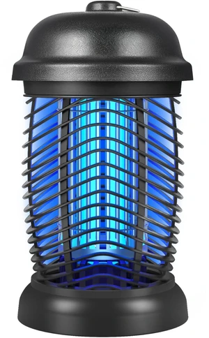 Bug Zapper Outdoor, 4200V Electric Mosquito & Fly Zapper, Black | Covers Up to 1/2 Acre, Fly Traps for Patio Backyard, 3 Prong Plug, 90-130V ABS Plastic Outer, Mosquito Killer Bug Zapper Outdoor, 4200V Electric Mosquito & Fly Zapper, Black | Covers Up to 1/2 Acre, Fly Traps for Patio Backyard, 3 Prong Plug, 90-130V ABS Plastic Outer, Mosquito Killer