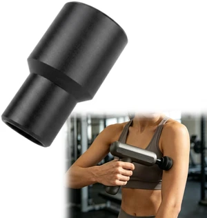 Massage Gun Adapter Compatible with PP01 Attachment Converter | Adapts standard 18.5mm heads to 16mm massage guns Quick press-on fit, no tools needed Massage Gun Adapter Compatible with PP01 Attachment Converter | Adapts standard 18.5mm heads to 16mm massage guns Quick press-on fit, no tools needed