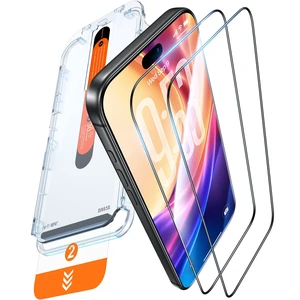 Top 9H++ Glass 2 Pack for iPhone 17 Pro Max Screen Protector | 13FT Drop Tested, Stronger Edge Protection, Military-Grade Armor, Case Friendly, Easy Installation, Bubble-Free, Anti-Scratch