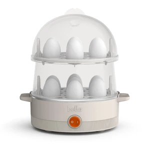 Electric Egg Cooker, 14 Eggs Capacity Tray, Double Stack, for Poached, Scrambled, Hard, Medium & Soft Boiled Eggs, Omelets and Steamed Dumplings, Auto Shutoff, 360 Watt, Oatmilk Electric Egg Cooker, 14 Eggs Capacity Tray, Double Stack, for Poached, Scrambled, Hard, Medium & Soft Boiled Eggs, Omelets and Steamed Dumplings, Auto Shutoff, 360 Watt, Oatmilk