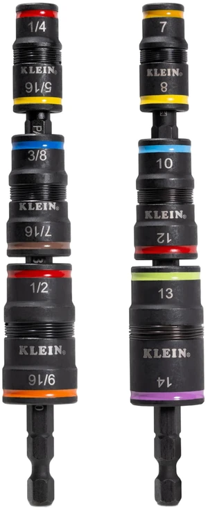 32933KIT SAE and Metric Impact-Rated Socket Set, 6 Flip Sockets with 12 Hex Driver Sizes, 1/4-Inch Bit Holder, Two Impact-Rated 5-Inch Shafts 32933KIT SAE and Metric Impact-Rated Socket Set, 6 Flip Sockets with 12 Hex Driver Sizes, 1/4-Inch Bit Holder, Two Impact-Rated 5-Inch Shafts
