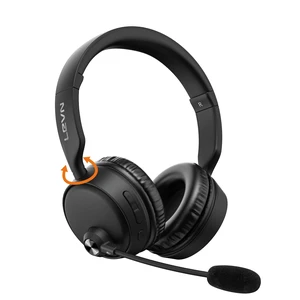Headset with Microphone, Noise Cancelling Wireless Headset with Mic for Work, Bluetooth 5.3 Dual Connection, 60H Battery, Mute Button, Bluetooth Headphones with Mic for PC/Laptop/Zoom/Teams Headset with Microphone, Noise Cancelling Wireless Headset with Mic for Work, Bluetooth 5.3 Dual Connection, 60H Battery, Mute Button, Bluetooth Headphones with Mic for PC/Laptop/Zoom/Teams
