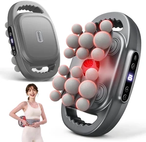 18-Head Massage Gun deep Tissue, | 12mm,With 9 modes and 30 speeds, Quiet Handheld Massager for Back Neck Shoulder Legs Muscle Pain Relief