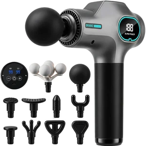 Massage Gun Deep Tissue, Muscle Massager Pain Relief, Gifts For Women Men | Percussion Massager with 99 Speeds, 10 Massage Heads, Back Neck Massager For Shoulder,Waist, Leg, Home Office Gym Use Massage Gun Deep Tissue, Muscle Massager Pain Relief, Gifts For Women Men | Percussion Massager with 99 Speeds, 10 Massage Heads, Back Neck Massager For Shoulder,Waist, Leg, Home Office Gym Use