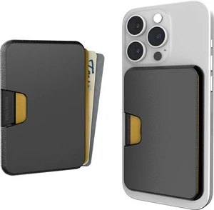 MagSafe Wallet, Side Hustle Hard Shell, Card Holder, Black | Magnetic Credit Card Holder, Holds 3 Cards + Cash, Slim Hard Shell Cell Phone Wallet Accessory, for Apple iPhone MagSafe Wallet, Side Hustle Hard Shell, Card Holder, Black | Magnetic Credit Card Holder, Holds 3 Cards + Cash, Slim Hard Shell Cell Phone Wallet Accessory, for Apple iPhone