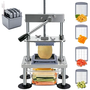French Fry Cutter for Potatoes Vegetable Onion Food Tomato Chopper French Fry Cutter for Potatoes Vegetable Onion Food Tomato Chopper