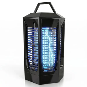 Bug Zapper, 4200V Electric Mosquito Lamp, High Powered Insect Fly Trap, Gnat Moth Fruit Fly Catcher, 2300 Sq. Ft. Coverage IPX4 Waterproof for Home, Outdoor and Indoor Bug Zapper, 4200V Electric Mosquito Lamp, High Powered Insect Fly Trap, Gnat Moth Fruit Fly Catcher, 2300 Sq. Ft. Coverage IPX4 Waterproof for Home, Outdoor and Indoor