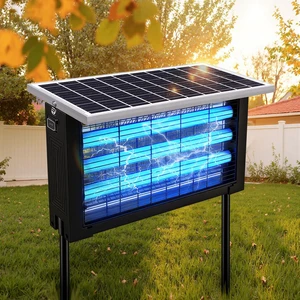 Powerful Large Solar Bug Zapper for 3000 sq.ft with 13FT Extension Cord | Rechargeable Outdoor Mosqutio Killer with 13W Solar Panel, Waterproof Solar Bug Zapper for Patio Garden Backyard RV Camping Powerful Large Solar Bug Zapper for 3000 sq.ft with 13FT Extension Cord | Rechargeable Outdoor Mosqutio Killer with 13W Solar Panel, Waterproof Solar Bug Zapper for Patio Garden Backyard RV Camping