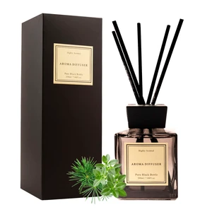 White Musk Cedar Reed Diffuser Freshen Up Your Living Space Transform Your Home with Natural Fragrance Room Scent Diffuser with 5 Diffuser Sticks 7.04 oz - Black White Musk Cedar Reed Diffuser Freshen Up Your Living Space Transform Your Home with Natural Fragrance Room Scent Diffuser with 5 Diffuser Sticks 7.04 oz - Black