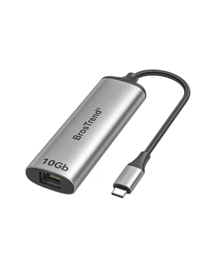 10Gb USB C to Ethernet Adapter for Laptop, MacBook, PC, Low-Heat | Up to 10Gb on Windows, ~5Gb on macOS, USB to RJ45 Compatible USB4 & Thunderbolt 5/4/3, Linux(Kernel 7.2+) Lifetime Protection 10Gb USB C to Ethernet Adapter for Laptop, MacBook, PC, Low-Heat | Up to 10Gb on Windows, ~5Gb on macOS, USB to RJ45 Compatible USB4 & Thunderbolt 5/4/3, Linux(Kernel 7.2+) Lifetime Protection