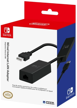 Switch Wired Internet LAN Adapter by Officially Licensed by Nintendo, Case Switch Wired Internet LAN Adapter by Officially Licensed by Nintendo, Case